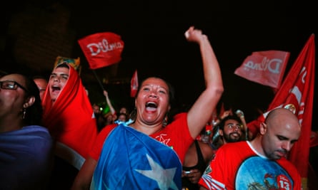 Dilma Rousseff supporters
