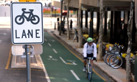 cycling in Brisbane, Australia
