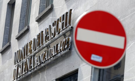 Shares in the world's oldest bank, the Monte Dei Paschi di Siena, have been suspended.