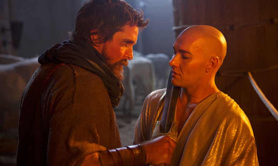 Bale and Edgerton face off in Exodus.