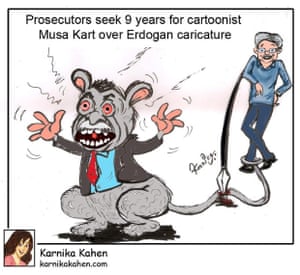 Kanika Mishra's Erdogan cartoon