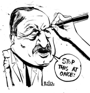 Ben Jennings' Erdogan caricature