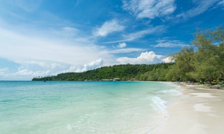 The island of Koh Rong, southern Cambodia.
