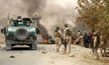 Taliban attacks have continued across Afghanistan, with many killed in assaults in recent weeks.