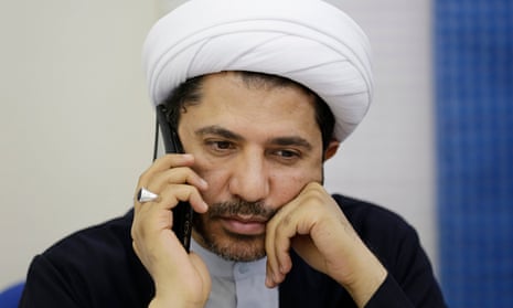 Ali Salman, leader of the Bahraini Shia opposition group, Al-Wefaq