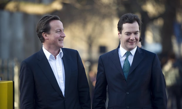 David Cameron and George Osborne.