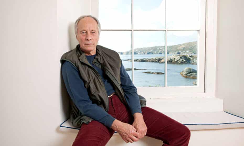 Writer Richard Ford at his holiday home in Ireland