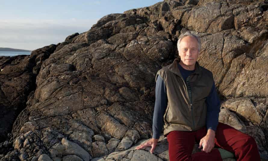 Richard Ford at his holiday home in Clifden, Ireland