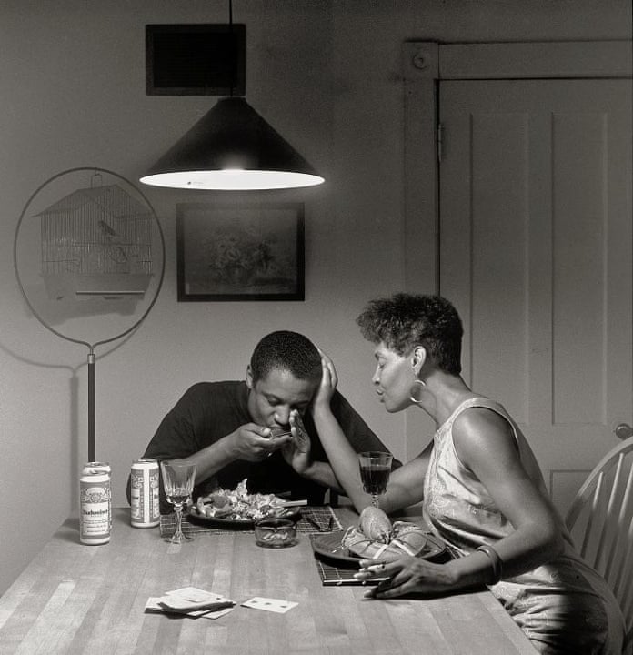 Carrie Mae Weems Lobster Dinner at the Kitchen Table