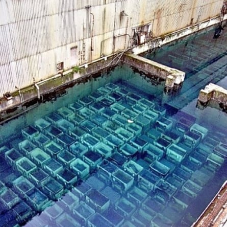 The storage ponds at Sellafield, as shown in this photograph sent to The Ecologist, have been called 'disgracefully degraded' by the executive director of the Institute for Resource and Security Studies.