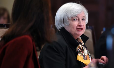 Janet Yellen, Fed chief.
