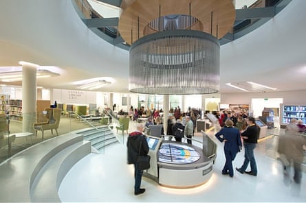 The revamped Manchester Central Library in St Peter's Square reopened this year.