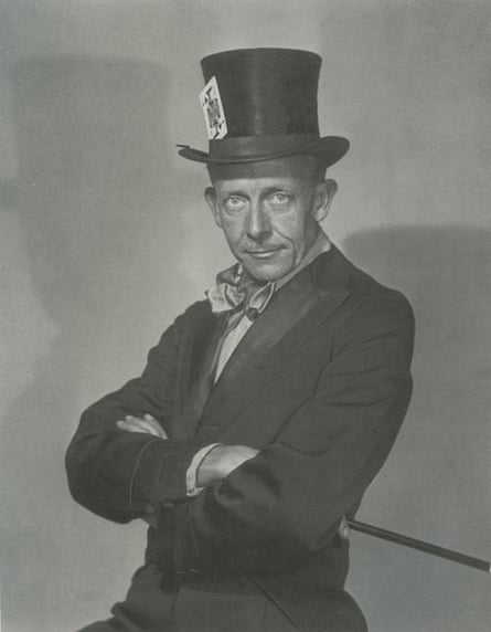 William Mortensen self-portrait Mad Hatter
