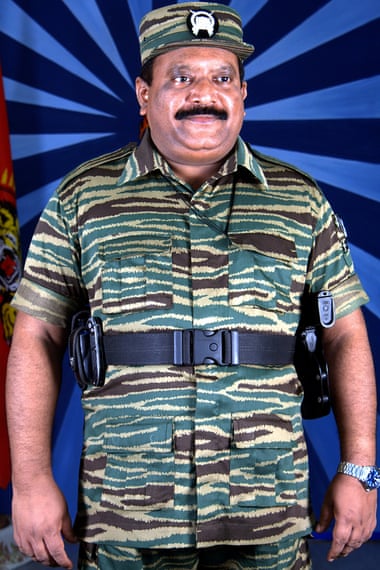 Velupillai Prabhakaran, leader of the Tamil Tigers