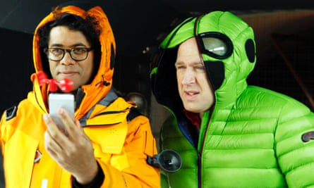 Hi-tech ... Ayoade in Gadget Man. Photograph: North One Television
