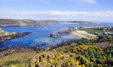 Bryher, one of the five inhabited islands in the Isles of Scilly.