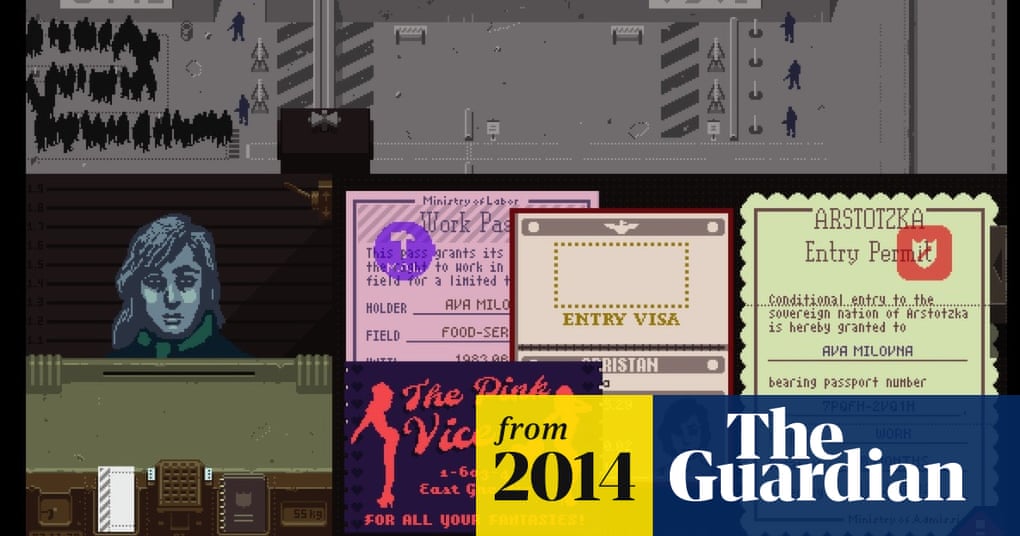 Papers Please Wins 2014 Gamecity Prize Games The Guardian - papers please wins 2014 gamecity prize roblox game critics Papers Please Wins 2014 Gamecity Prize Games The Guardian - roblox game critics