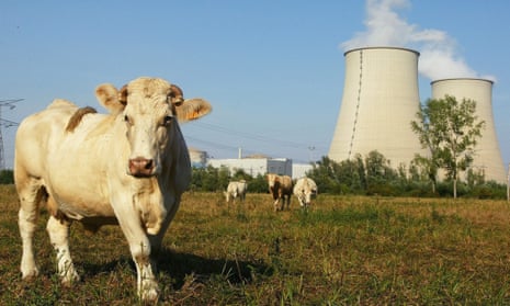 EDF's Nogent-sur-Seine nuclear plant, where a drone was seen flying overhead