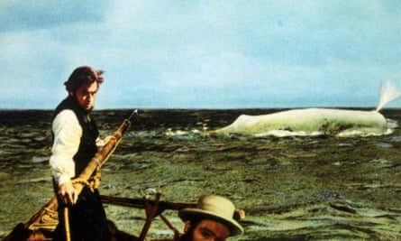 Ahab spies his quarry … Peck in Moby Dick