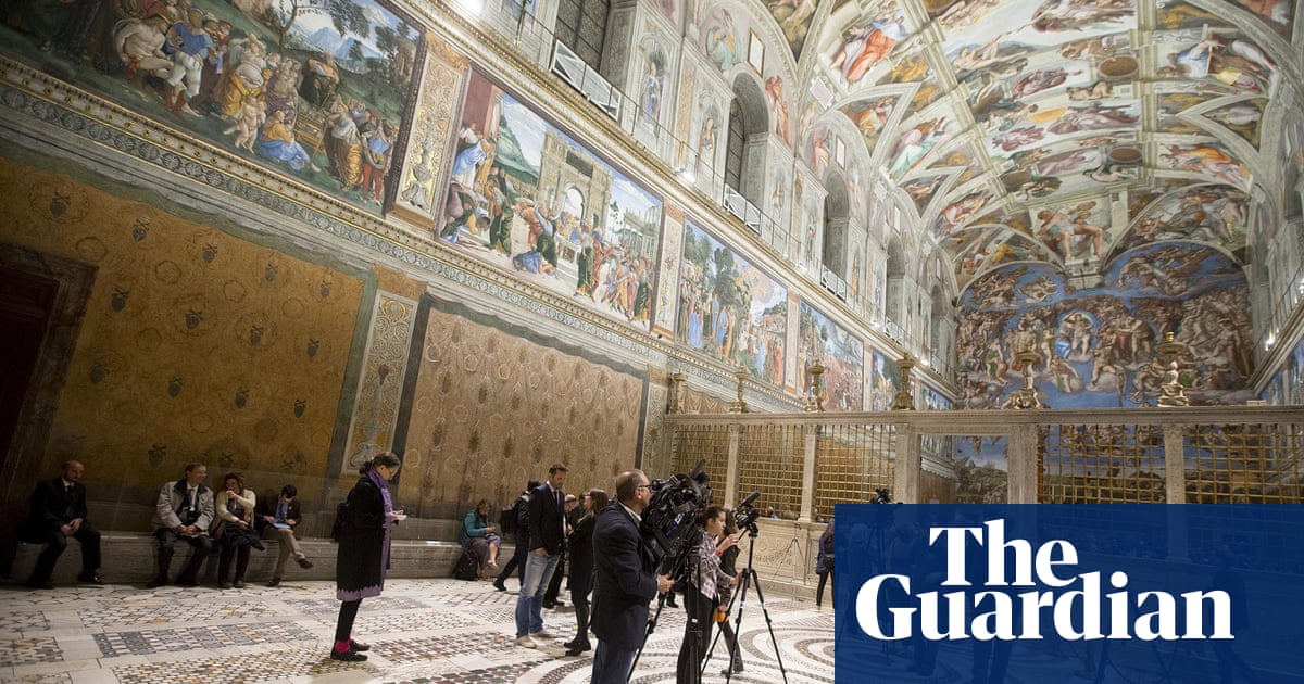 The Sistine Chapel In 3d The Vatican Must Think We Are All