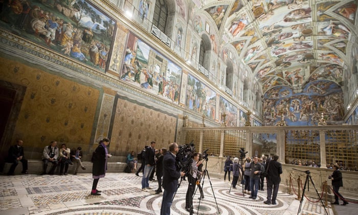 The Sistine Chapel In 3d The Vatican Must Think We Are All Idiots Art And Design The Guardian