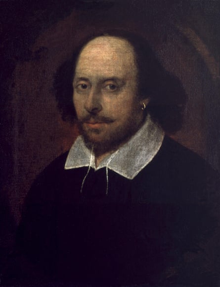 Chandos' portrait of William Shakespeare.