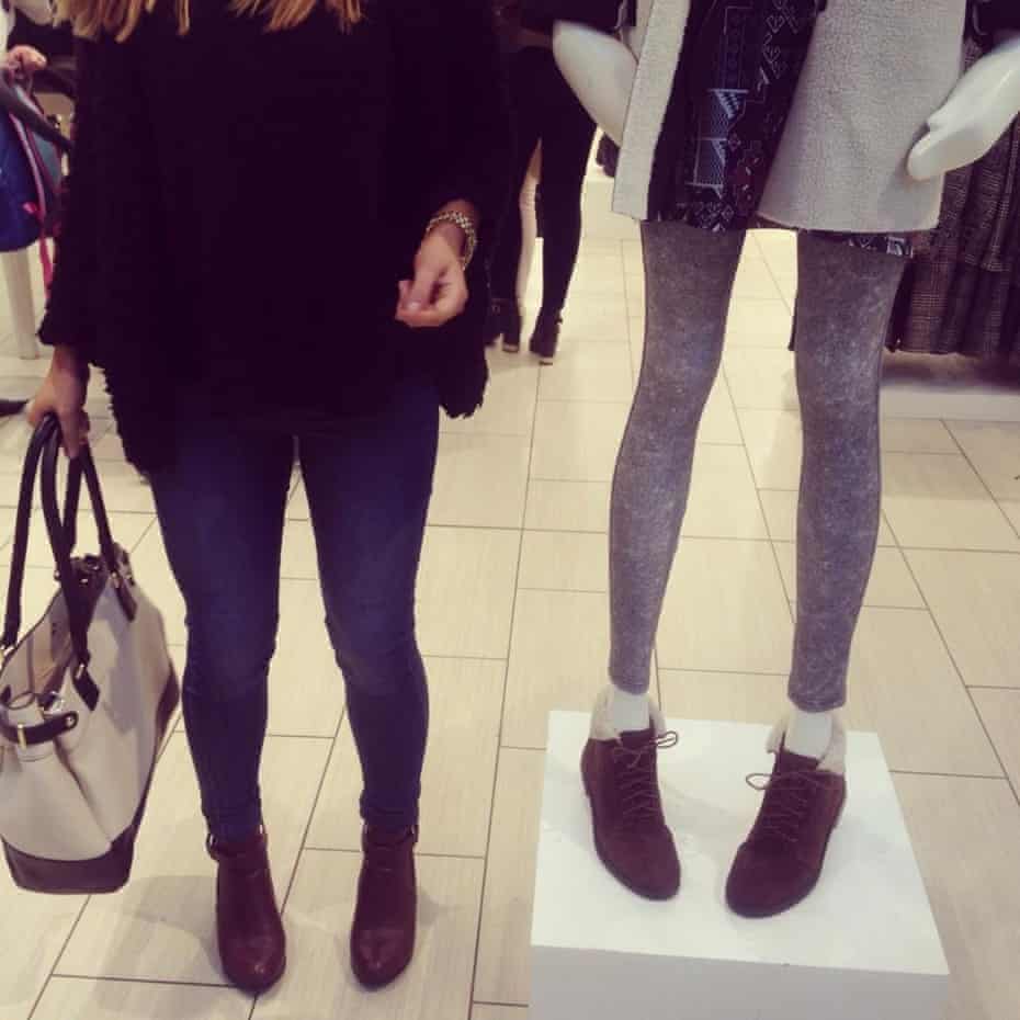 Becky Leigh Hopper on Twitter: "The girl on the left is a size 8/10. #Topshop #poorbodyimage #irresponsible #fashion #highstreet 😪 http://t.co/mYbCZMYeSI"