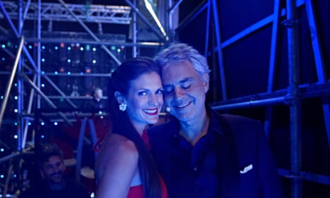 Andrea Bocelli and his wife Veronica