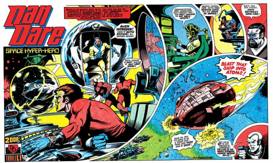 British Comics Superhero Dan Dare Set For Take Off Again Comics And Graphic Novels The Guardian British Comics Superhero Dan Dare Set For Take Off Again Comics And Graphic Novels The Guardian