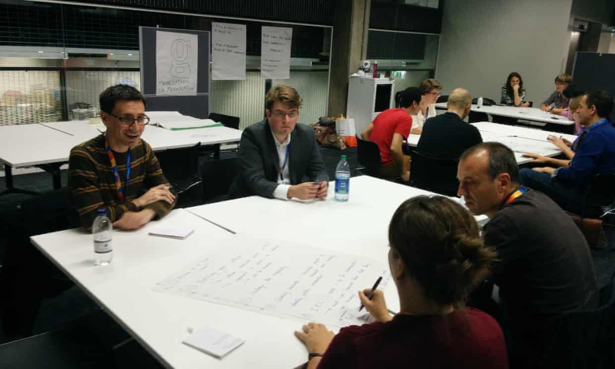 Session attendees at the Guardian's