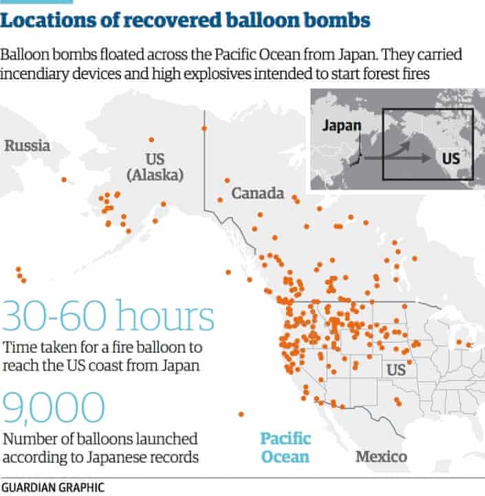 How Japan S Fire Balloons Took The Second World War To American Soil Oregon The Guardian How Japan S Fire Balloons Took The Second World War To American Soil Oregon The Guardian