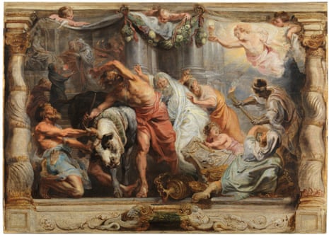 Rubens's Victory of the Eucharist over Idolatry.