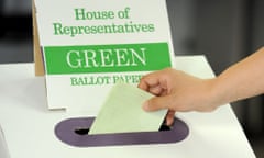 A ballot box for the 2013 Australian election