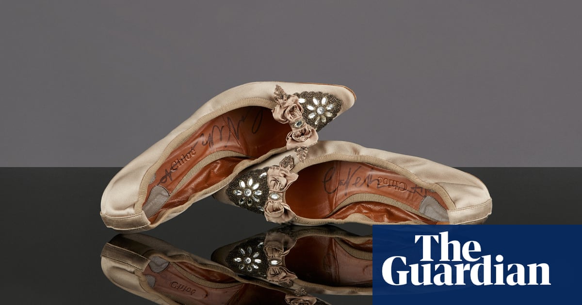 Celebrity shoe auction a chance to own some famous Celebrity shoe auction a chance to own some famous