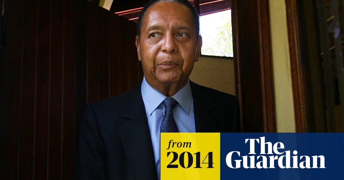 Jean-Claude Duvalier,  former Haitian dictator,  dies aged 63 | Jean-Claude  'Baby Doc' Duvalier | The Guardian