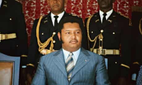 Jean-Claude Duvalier in 1975.