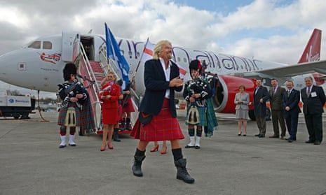 Sir Richard Branson Launches Virgin Atlantic Little Red