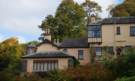 Brantwood, Ruskin's house in the Lake District.