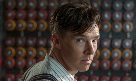 Benedict Cumberbatch as Alan Turing in The Imitation Game.
