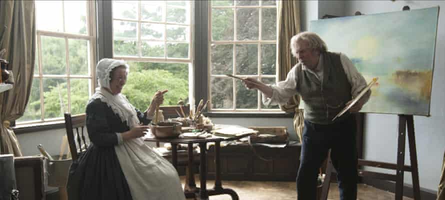 Bailey, with Timothy Spall, in Mr Turner