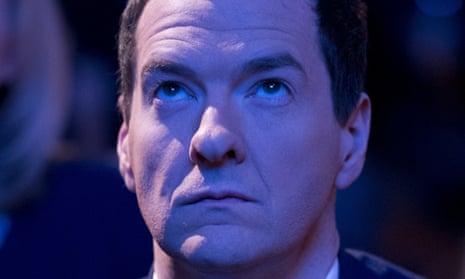 The chancellor of the exchequer, George Osborne.