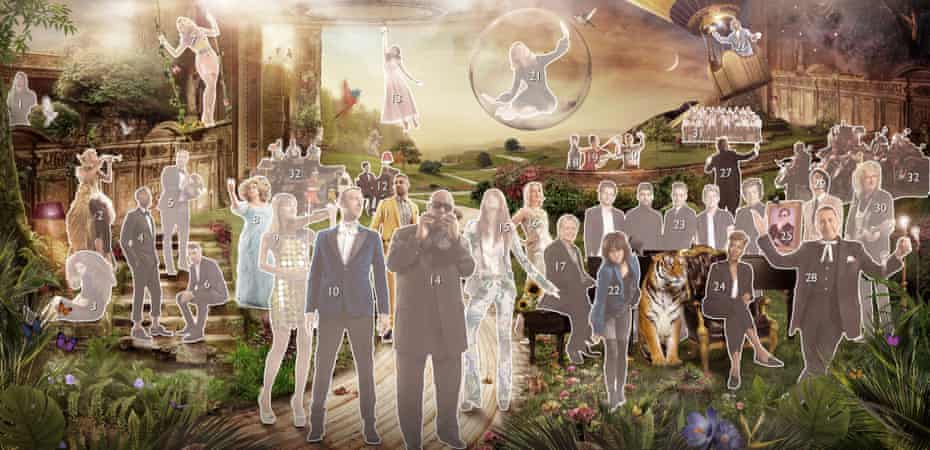 c Unveils All Star Version Of God Only Knows 17 Years After Perfect Day Music The Guardian