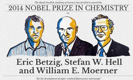 Winners of the 2014 Nobel Prize in Chemistry