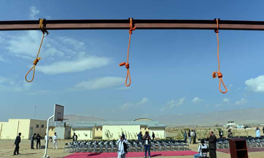 Afghanistan executes five men for gang-rape | Afghanistan | The Guardian