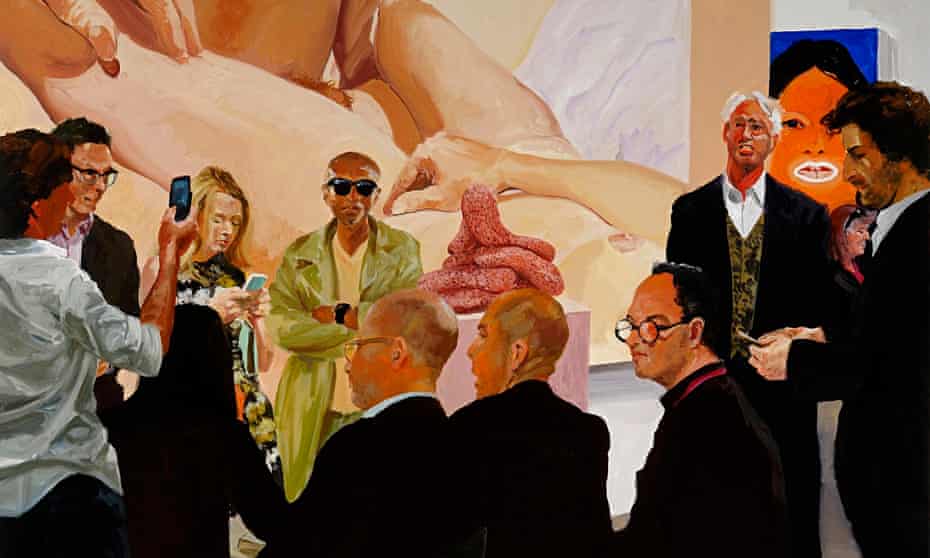 Art Fair Booth #4 The Price from the forthcoming exhibition by Eric Fischl. 