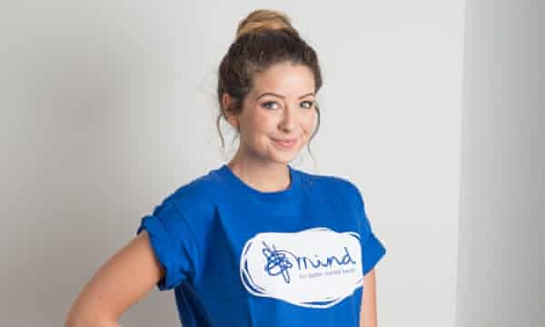 Zoella will be a digital ambassador for mental health charity Mind.
