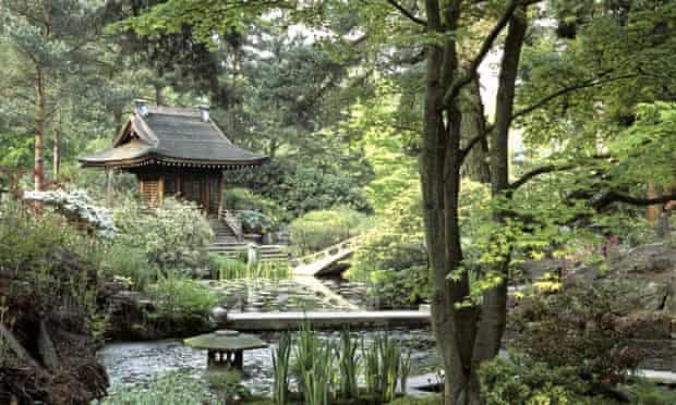 The Shinto Temple in the Japanese Garden at Tatton Park