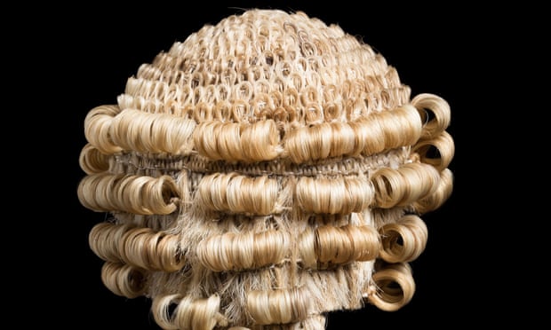 A judge's wig.