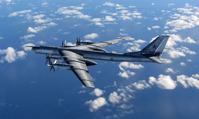 RAF intercepts Russian bomber approaching UK airspace | Royal Air ...