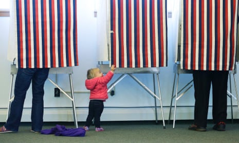 voting booth girl